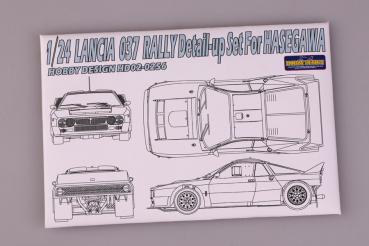 Lancia 037 Rally Detail-up Set For Hasegawa 1:24